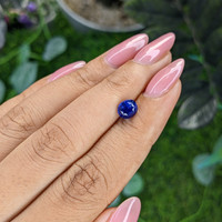 1.51 Ct. Blue Sapphire from Tanzania Life Style