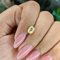 1.13 Ct. Yellow Sapphire from Tanzania Life Style