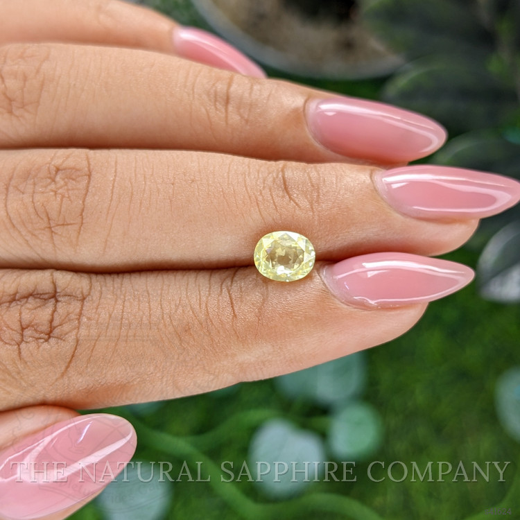 1.13 Ct. Yellow Sapphire from Tanzania