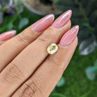 1.13 Ct. Yellow Sapphire from Tanzania Life Style