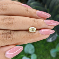 1.56 Ct. Yellow Sapphire from Tanzania Life Style