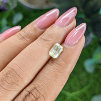 1.56 Ct. Yellow Sapphire from Tanzania Life Style