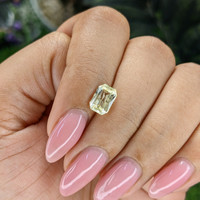 1.83 Ct. Yellow Sapphire from Tanzania Life Style
