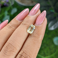 1.83 Ct. Yellow Sapphire from Tanzania Life Style
