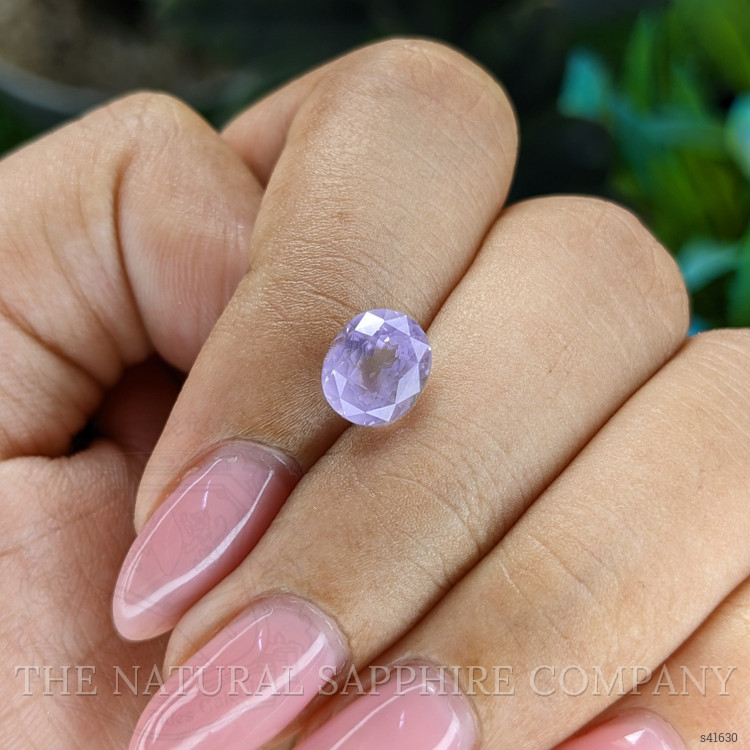 2.52 Ct. Violet Sapphire from Tanzania