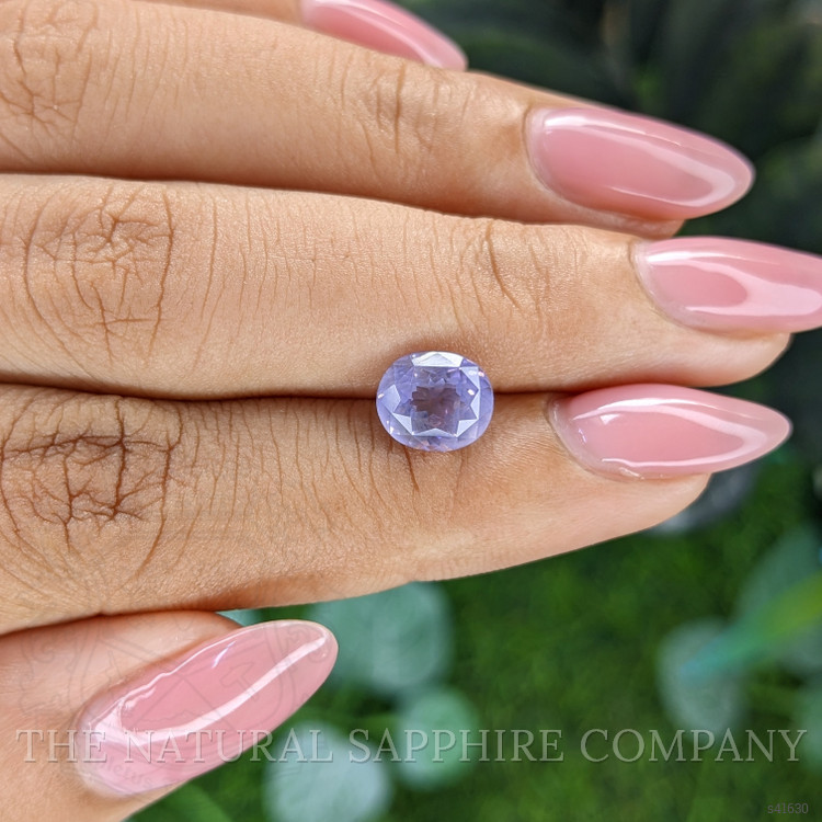 2.52 Ct. Violet Sapphire from Tanzania