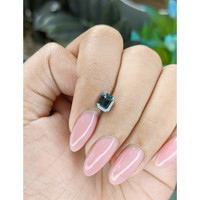 1.20 Ct. Bluish Green Sapphire from Ceylon (Sri Lanka) Life Style