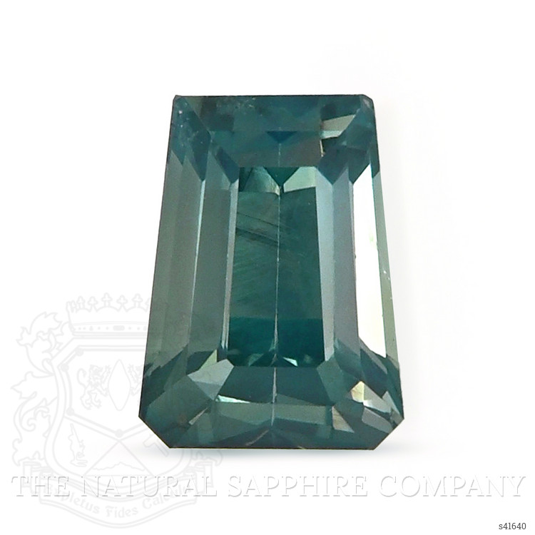 2.01 Ct. Bluish Green Sapphire from Ceylon (Sri Lanka)