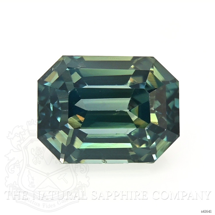 2.04 Ct. Bluish Green Sapphire from Ceylon (Sri Lanka)