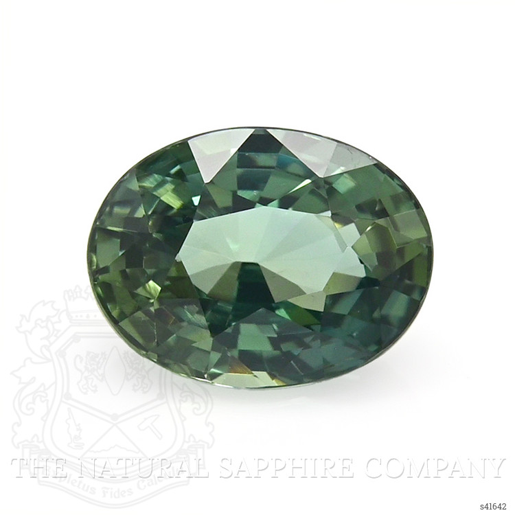 2.02 Ct. Green Sapphire from Ceylon (Sri Lanka)