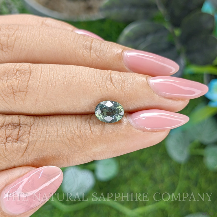 2.02 Ct. Green Sapphire from Ceylon (Sri Lanka)