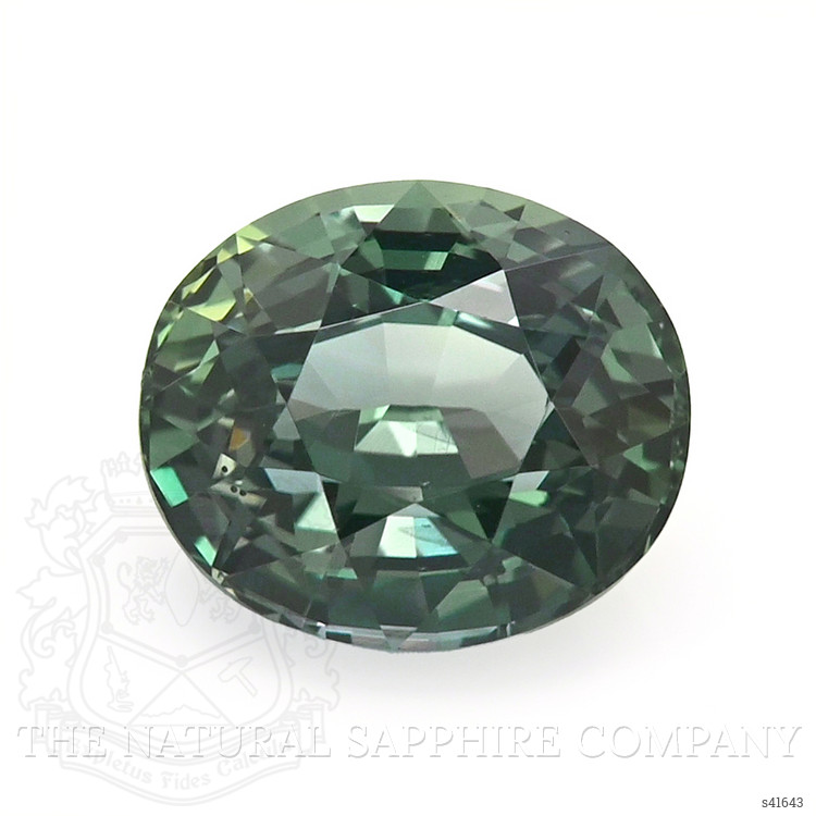 2.02 Ct. Green Sapphire from Ceylon (Sri Lanka)