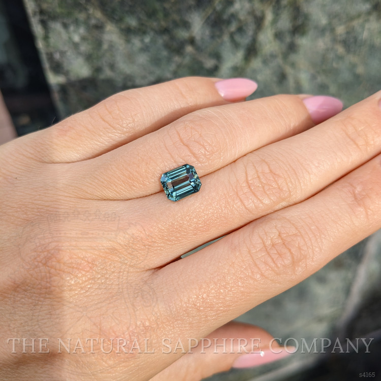 2.62 Ct. Bluish Green Sapphire from Madagascar