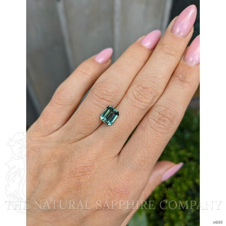 2.62 Ct. Bluish Green Sapphire from Madagascar