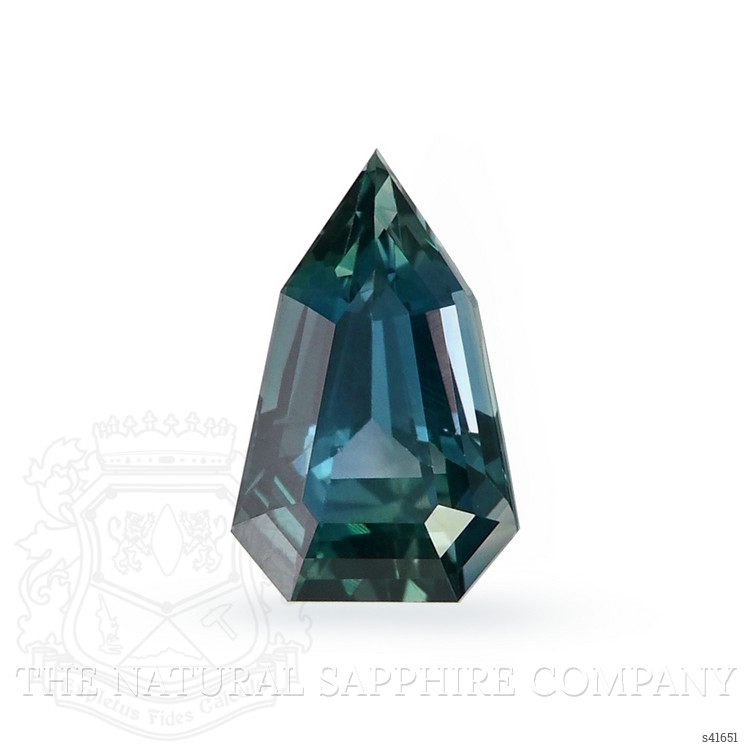 2.22 Ct. Greenish Blue Sapphire from Ceylon (Sri Lanka)