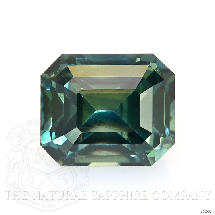2.53 Ct. Bluish Green Sapphire from Ceylon (Sri Lanka)