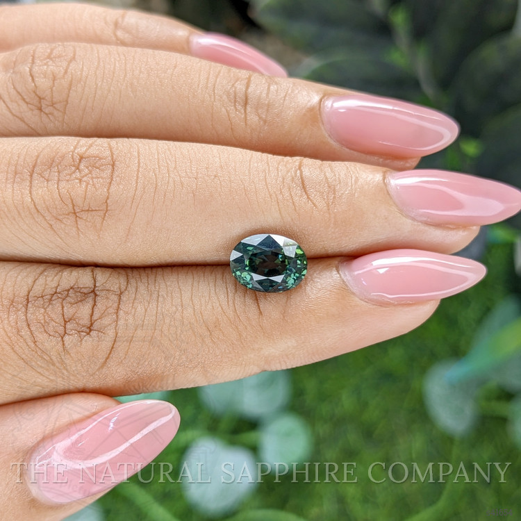 3.01 Ct. Green Sapphire from Ceylon (Sri Lanka)
