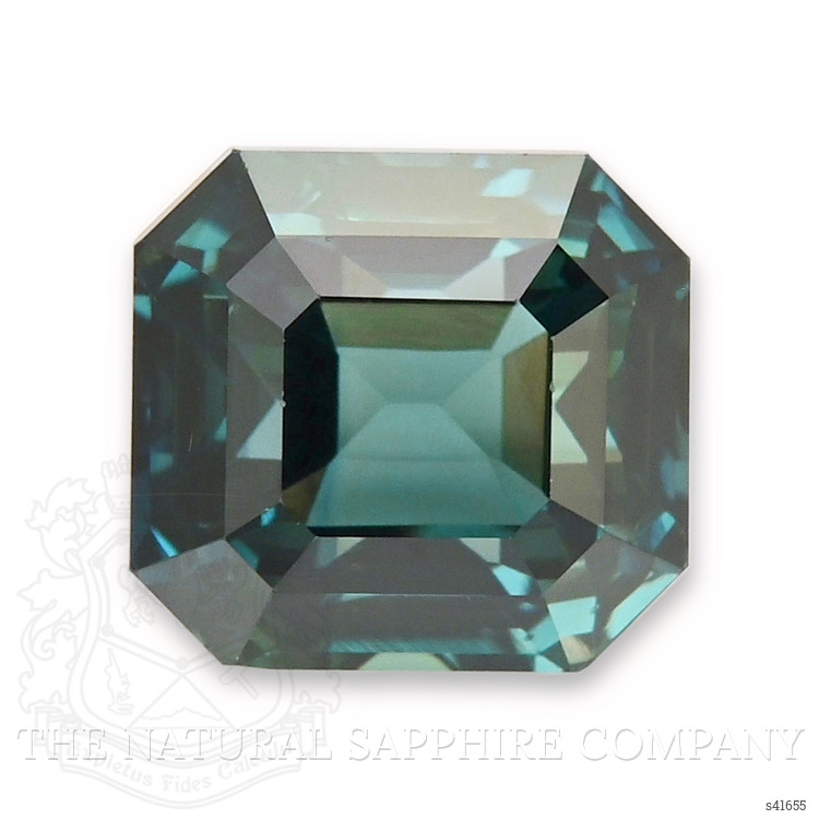 3.03 Ct. Bluish Green Sapphire from Ceylon (Sri Lanka)