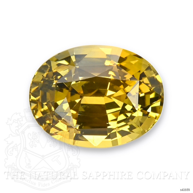 3.61 Ct. Yellow Sapphire from Ceylon (Sri Lanka)