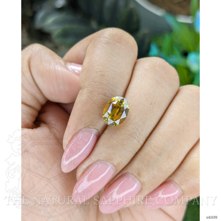 3.61 Ct. Yellow Sapphire from Ceylon (Sri Lanka)