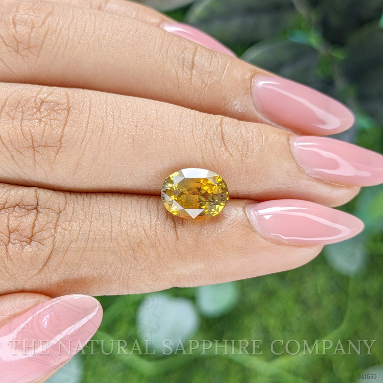 3.61 Ct. Yellow Sapphire from Ceylon (Sri Lanka)