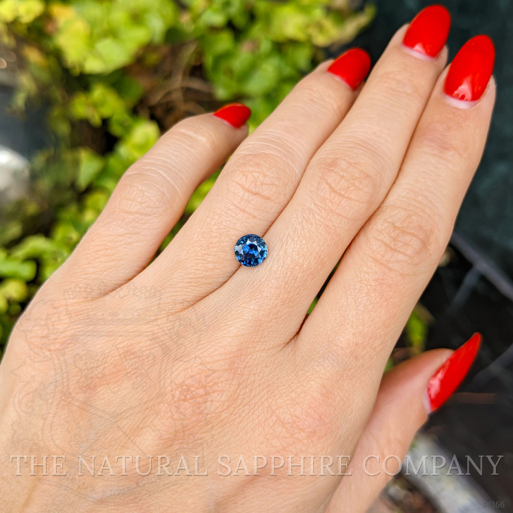 1.08 Ct. Greenish Blue Sapphire from Madagascar