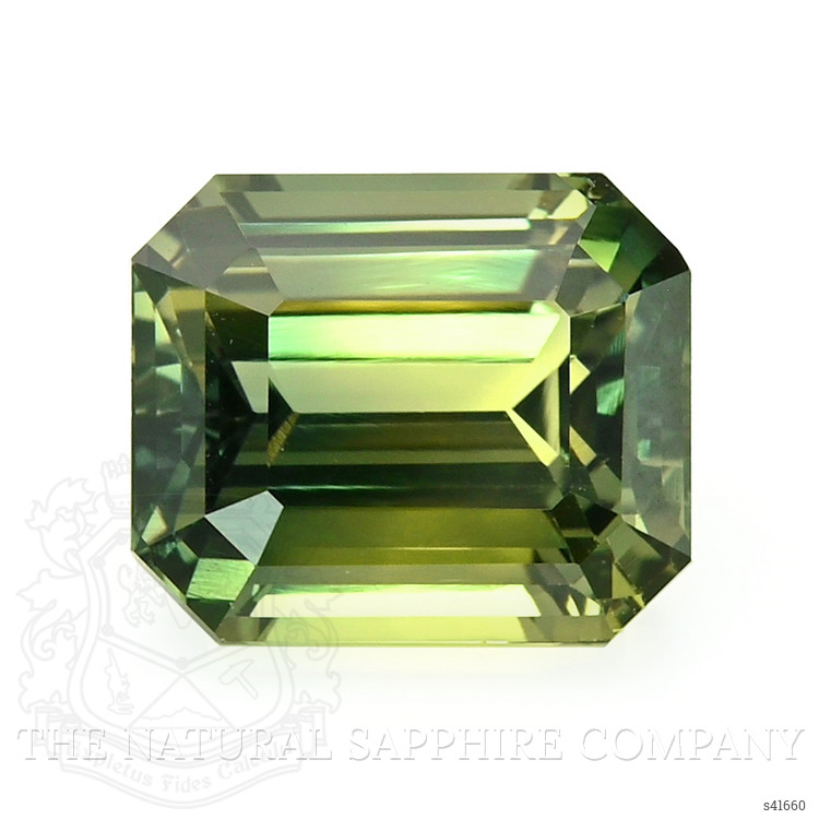 5.02 Ct. Yellowish Green Sapphire from Ceylon (Sri Lanka)