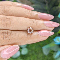 1.71 Ct. Orangish Brown Sapphire from Ceylon (Sri Lanka) Life Style