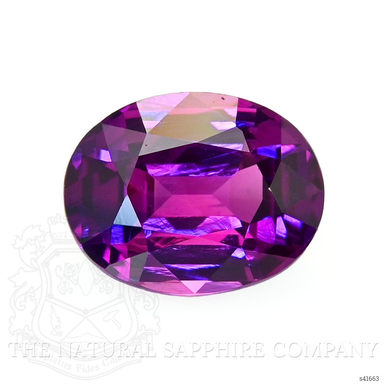 2.02 Ct. Purplish Pink Sapphire from Ceylon (Sri Lanka)