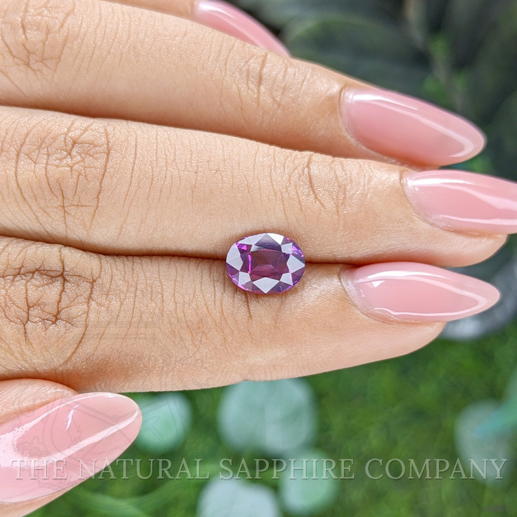2.02 Ct. Purplish Pink Sapphire from Ceylon (Sri Lanka)