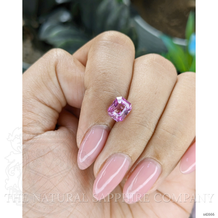 2.10 Ct. Purplish Pink Sapphire from Ceylon (Sri Lanka)
