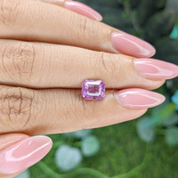 2.10 Ct. Purplish Pink Sapphire from Ceylon (Sri Lanka) Life Style