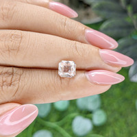 2.51 Ct. Peach Sapphire from Ceylon (Sri Lanka) Life Style