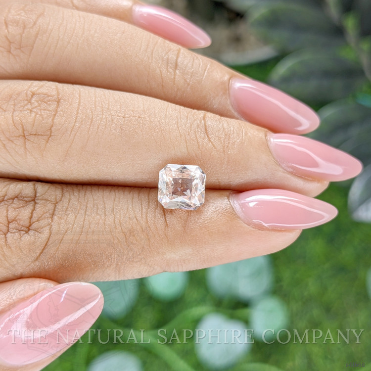 2.51 Ct. Peach Sapphire from Ceylon (Sri Lanka)