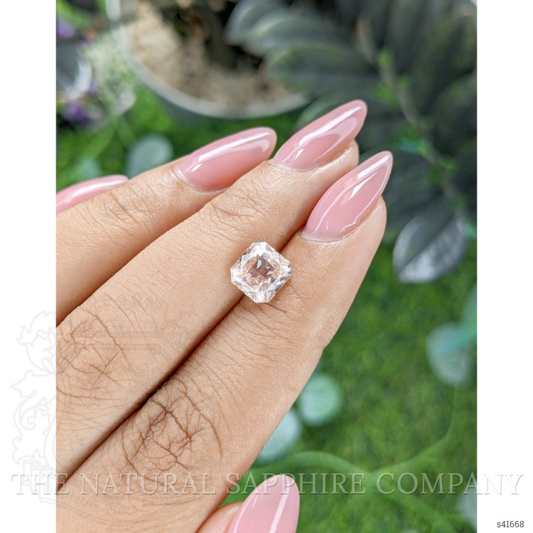 2.51 Ct. Peach Sapphire from Ceylon (Sri Lanka)