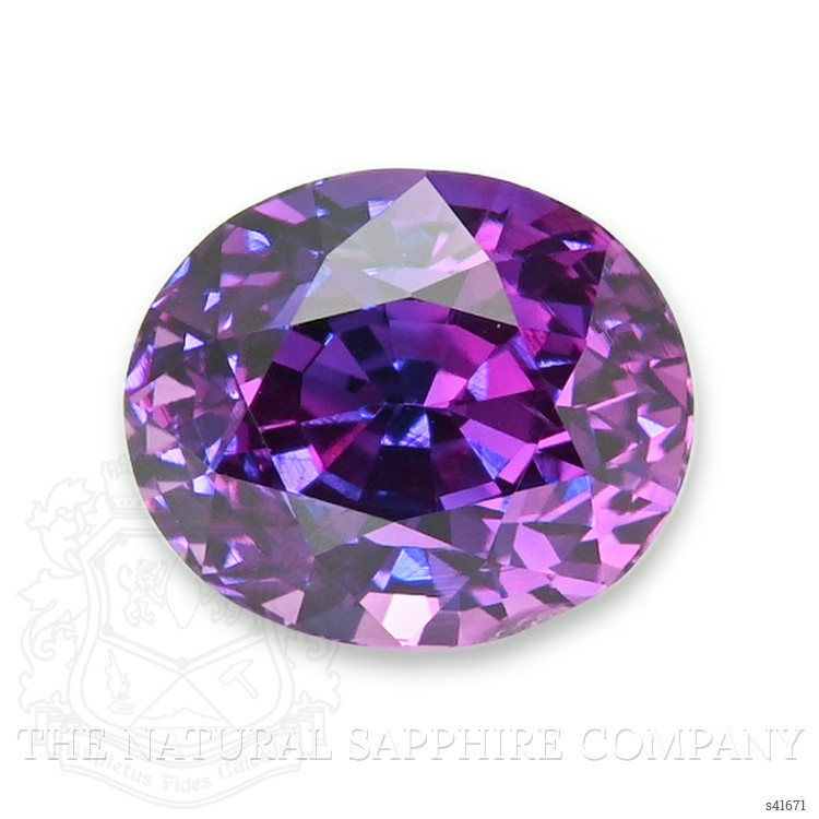 3.16 Ct. Pinkish Purple Sapphire from Ceylon (Sri Lanka)
