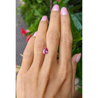 1.62 Ct. Pink Sapphire from Ceylon (Sri Lanka) Life Style