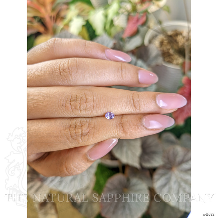 0.30 Ct. Pinkish Purple Sapphire from Ceylon (Sri Lanka)