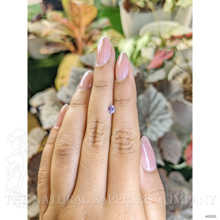 0.30 Ct. Pinkish Purple Sapphire from Ceylon (Sri Lanka)