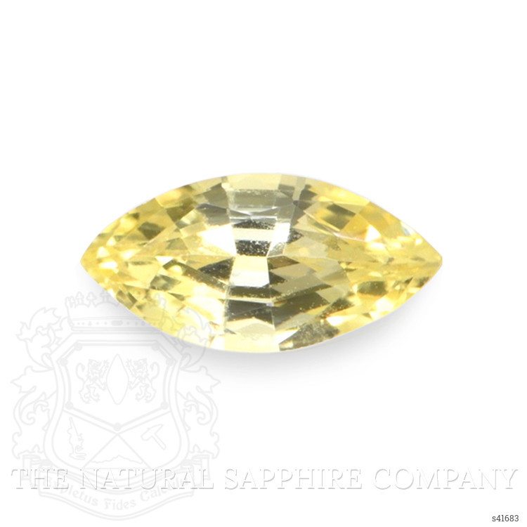 0.34 Ct. Yellow Sapphire from Ceylon (Sri Lanka)