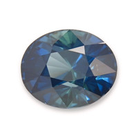 1.58 Ct. Greenish Blue Sapphire from Madagascar Video