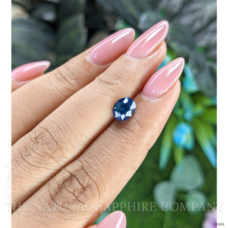 1.58 Ct. Greenish Blue Sapphire from Madagascar