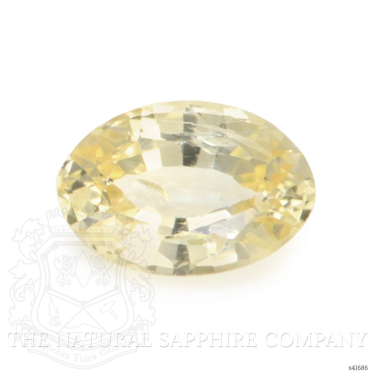 0.53 Ct. Yellow Sapphire from Ceylon (Sri Lanka)