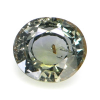 0.59 Ct. Brownish Green Sapphire from Ceylon (Sri Lanka) Video