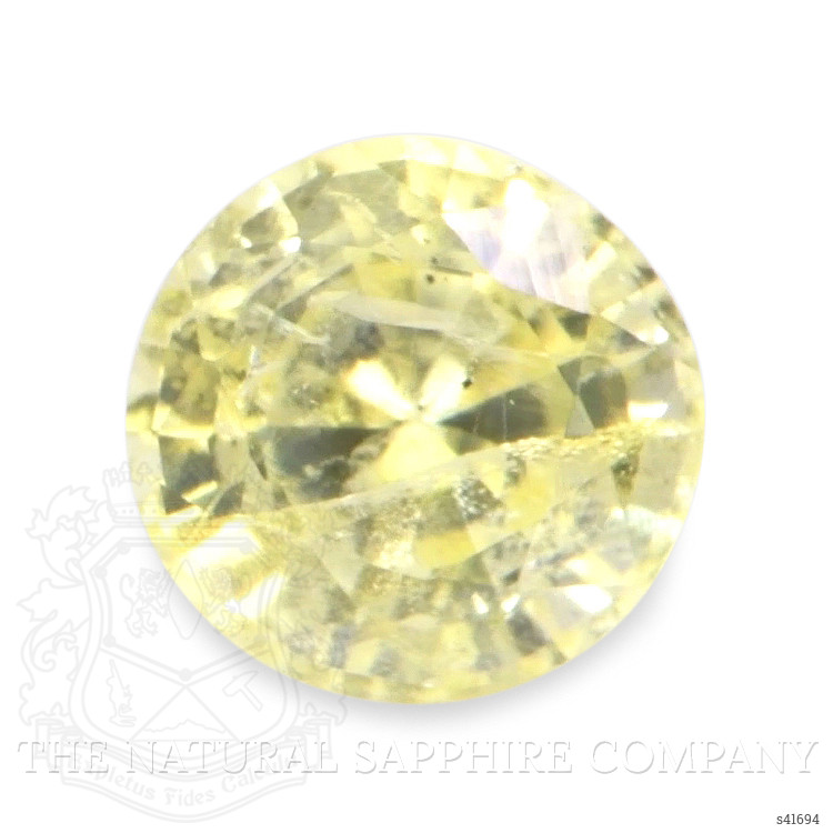0.40 Ct. Yellow Sapphire from Ceylon (Sri Lanka)