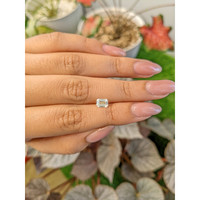 0.76 Ct. Yellow Sapphire from Ceylon (Sri Lanka) Life Style