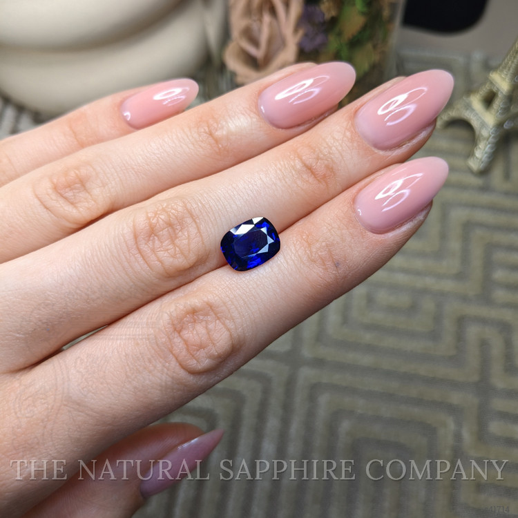 4.03 Ct. Blue Sapphire from Ceylon (Sri Lanka)