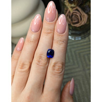 3.98 Ct. Blue Sapphire from Ceylon (Sri Lanka) Life Style