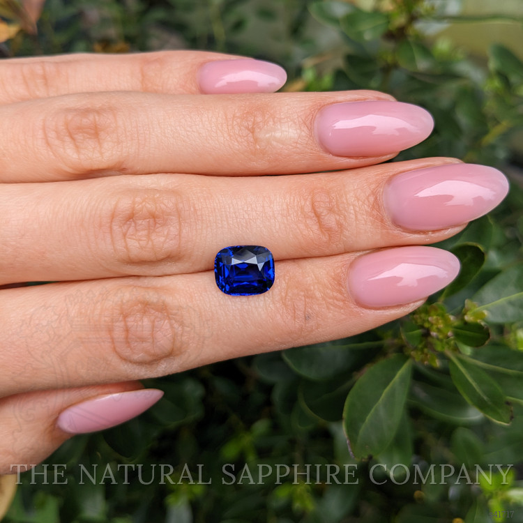 5.04 Ct. Blue Sapphire from Ceylon (Sri Lanka)