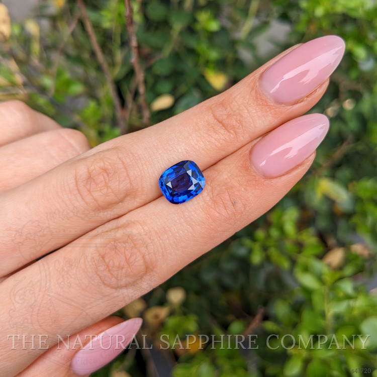 4.13 Ct. Blue Sapphire from Ceylon (Sri Lanka)